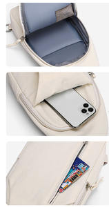 RUIQUWIN Bolso Bandolera Unisex de Moda Minimalista, Ligero, Portátil, con Cierre, Bolso de Hombro y Pecho, Transpirable, Impermeable, para Viaje - Product Image 4