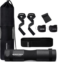 Vente en gros d'accessoires pour équipement de fitness sangles de poignet sangles de cheville avec bandages de poignet bandes BFR pour haltérophilie haltère