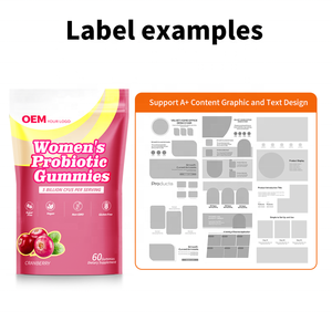 Gomitas Probióticas OEM para Mujeres, para el Bienestar Diario y el Equilibrio Femenino, con Bajo MOQ, Suministro con Prueba COA, para Vendedores de Plataformas de Comercio Electrónico - Product Image 6