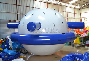 Barco inflable de discoteca, cohete de agua inflable, OVNI para juegos de parque acuático para niños y adultos - Product Image 5