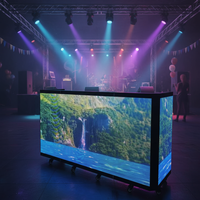 P2.604 GOB Écran LED mobile haute luminosité 6 voies pleine couleur pour cabine DJ, prise en charge HDR, étanche IP65, 144Hz, angle de vision 180°