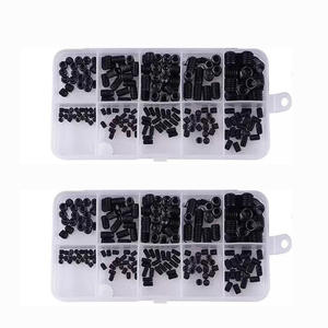 ชุดสกรูหัวจมสแตนเลส 304 มาตรฐาน ISO ขนาด M3-M10 สีดำ หัวหกเหลี่ยม แบบต่างๆ M4 M5 M6 M8 M10 ระบบเมตริก - Product Image 4