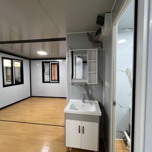 Villa préfabriquée de 20 à 40 pieds Maison en conteneur extensible Grand-mère à plat Maison mobile préfabriquée portable de 1 à 5 chambres à coucher avec cuisine - Product Image 5