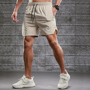 Shorts de sport décontractés pour homme personnalisés - Séchage rapide, respirant, imperméable, écologique, en laine peignée, élasthanne/polyester, pour la salle de sport et l'entraînement - Product Image 5