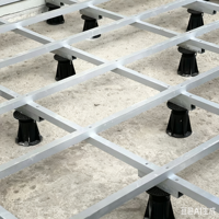 Support universel réglable en plastique PP pour dalles surélevées, idéal pour terrasses, balcons et revêtements de sol en pierre