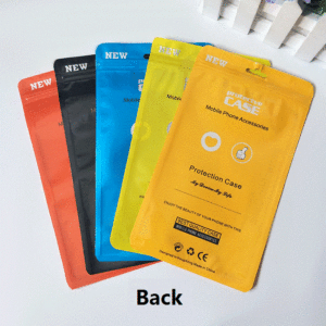 <span class=keywords><strong>Pochette</strong></span> support PE transparente imprimée sur mesure étui pour téléphone portable à impression offset emballage à fermeture éclair téléphone transparent imprimée sur mesure - Product Image 4