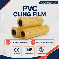 Film alimentaire en PVC souple de qualité alimentaire, anti-buée, durable, résistant à l'humidité, en rouleau