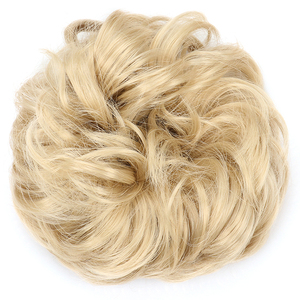 Lupu — <span class=keywords><strong>Chignon</strong></span> Afro synthétique à cordon, <span class=keywords><strong>postiche</strong></span> courte, crépue et bouclée, Extensions capillaires <span class=keywords><strong>pour</strong></span> <span class=keywords><strong>Chignon</strong></span> - Product Image 3
