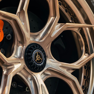 Jantes forgées OEM 2 pièces en alliage 6061-T6 couleur <span class=keywords><strong>champagne</strong></span> 18 19 20 22 pouces 5x112 5x120 5x114.3 pour Benz BMW Porsche Lamborghini - Product Image 4