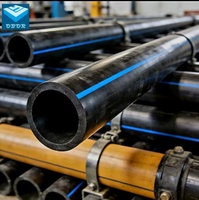 Tuyau en PEHD à faible friction, diamètre 20-1200 mm, pour le transfert d'énergie sur de longues distances à faible consommation