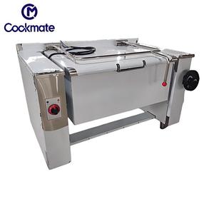 Wok à gaz commercial <span class=keywords><strong>Cookmate</strong></span> 150L en acier inoxydable, équipement de cuisson facile à nettoyer, revêtement de qualité alimentaire, 10000-20000W, vente chaude - Product Image 2