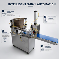 Presse automatique à pâte à tortillas, équipement commercial de formage de pains plats, machine à rouler les pita, les naan et les crêpes