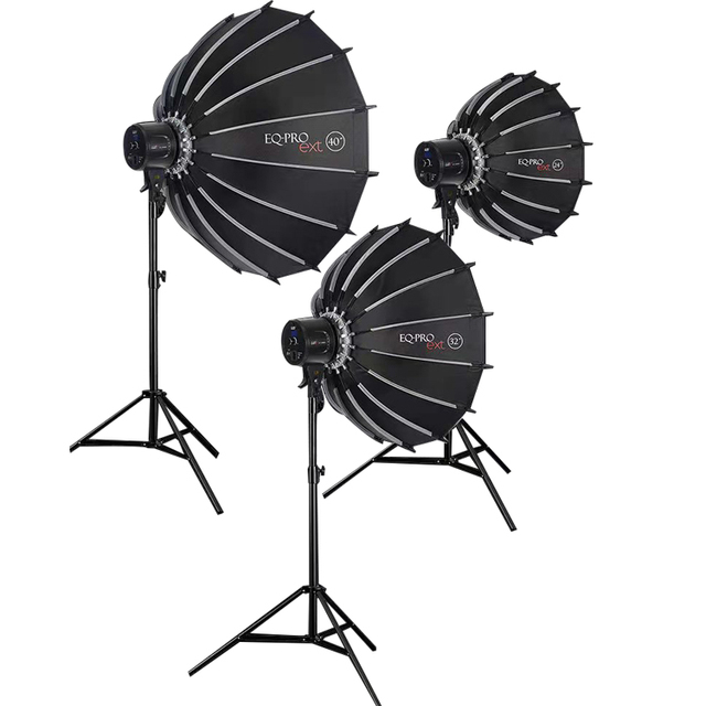 Foldable Beauty Dish Softbox for Studio Lighting Off-camera Flash with Bag Diffuser Grid for Strobe Speedlite