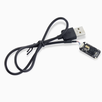 Modul Kamera USB Kecepatan Tinggi YE 128 Frame GC0308 Penglihatan Malam Sudut Lebar 160 Derajat Distorsi 128FPS/30FPS