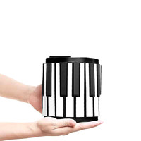 Wholesale Profesional Music Foldable Rolling up Piano Keyboard 88/61 Keys Electronic Organ for Sale