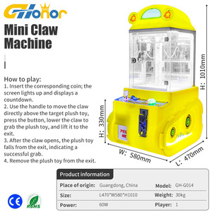 Macchina Artiglio Personalizzata di Tendenza per Centri Divertimento, Mini Gioco a Premi per Interni, Macchina Artiglio a Moneta per Bambole - Product Image 6