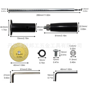 Mr Drill Manual Rotary Pipe Cutter High Speed Steel Adjustable For Home Repair And Renovation - Product Image 4
