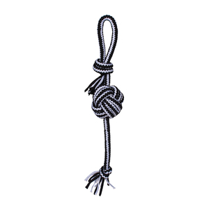Fabricante al por mayor, juego de juguetes de cuerda dura para perros blancos y negros resistentes a mordeduras - Product Image 5