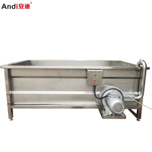 Hot Sale Commercial Bubble Vegetable Cleaning Machine/wash Tank Fruit/fruit Washer