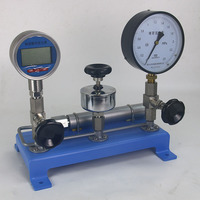 Shelok XY-6 / XY-60 Hand Pump Pressure Gauge Calibrator | 0-60 MPa & Vacuum to -0.08 MPa | Manual Hydraulic Calibration Pump