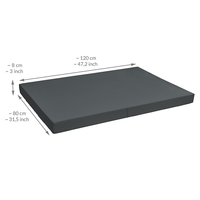 Coussin de siège pliable SUREWAL 120X80X8 cm ECO Pure Coussin de siège pliable pour palette Euro et US Palettes