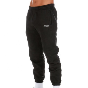 Logotipo personalizado grosso de lã macia masculino, calças de moletom para o ar livre solto e clássico - Product Image 3