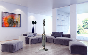 Aspiradora Ligera con Cable para Limpieza en Seco y Húmedo, Potente Succión, Limpieza Multisuperficie, Sistema de Autolimpieza con Mopa, para Pisos Duros y Alfombras - Product Image 3