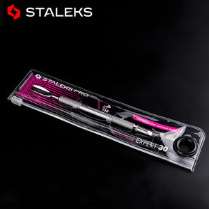 <span class=keywords><strong>STALEKS</strong></span> Pousse-cuticules réutilisable double face en acier inoxydable espagnol à double effet, sans dommage pour les ongles, antirouille - Product Image 5
