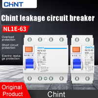 Disjoncteur différentiel CHINT NL1E-63A 1P+N 3P+N 25A 40A 63A en gros