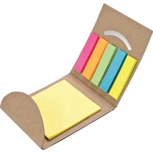 Özel Mini Navet 5 renkli bayrak seti/yapışkan notlar ve bayraklar cep durumda Logo ile - Product Image 1