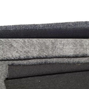 Tissu en microfibre imperméable, respirant et antistatique, uni, pour le dos de tapis, tapis de sol, accessoires de tapis de voiture, non tissé aiguilleté fusible - Product Image 4