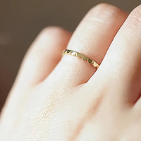Bague en forme de cœur pour femme, 2 mm, laiton plaqué or, délicate et minimaliste, or blanc et or