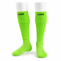 Chaussettes de football professionnelles antidérapantes, chaussettes de sport à compression élastique, chaussettes de sport mi-mollet