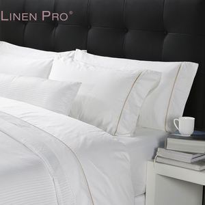 Parure <span class=keywords><strong>de</strong></span> <span class=keywords><strong>lit</strong></span> en lin et <span class=keywords><strong>coton</strong></span> égyptien, ensemble <span class=keywords><strong>de</strong></span> literie <span class=keywords><strong>de</strong></span> luxe, avec drap, 400 <span class=keywords><strong>fils</strong></span>, 6 pièces - Product Image 4