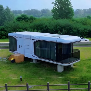<span class=keywords><strong>Casa</strong></span> Prefabricada de Contenedores Móviles Inteligentes de Lujo, Fácil de Montar, con Control por Voz, Diseño Moderno, Impermeable, Aplicación para Edificios de Oficinas - Product Image 5