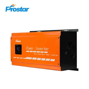 2000W 24VDC 2KW 220VAC LCD Display Pure Sine Wave Off Grid Power Inverter with Charger