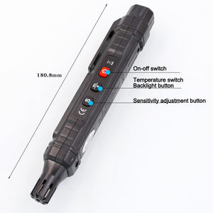 เครื่องตรวจจับแก๊สรั่วแบบพกพาพกพา TS20E เครื่องวิเคราะห์ก๊าซแบบปากกา50 ~ 1000PPM สำหรับใช้ในอุตสาหกรรมและครัวเรือน - Product Image 5