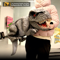 MYDINO DP004 yüksek simülasyon dinozor bebek robotik dinozor kukla