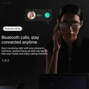 แว่นตาอัจฉริยะ M02S AI แปลภาษาอัตโนมัติ เปลี่ยนสีได้ พร้อมกล้อง HD 8MP วิดีโอ 1080P ผู้ช่วยเสียง AI บันทึกเสียงได้ - Product Image 6