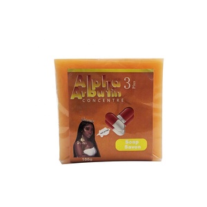 Jabón blanqueador orgánico del fabricante con <span class=keywords><strong>Alpha</strong></span> aclara las manchas oscuras hacen que la piel sea suave y naturalmente más clara 100g Reduce la pigmentación - Product Image 4