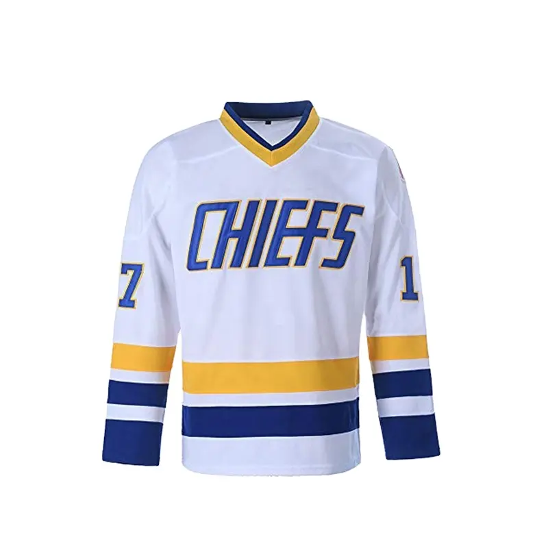 Camiseta de hockey sobre hielo para hombre, ropa de alta calidad con bordado de sublimación divertido, Estilo vintage
