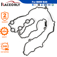 RACEORLY 11128627107 11128618519 ACM Gasket Tutup Katup untuk BMW MINI B46 B48 330i 430i 2.0L