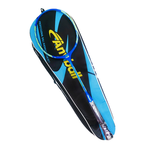 <span class=keywords><strong>Raquette</strong></span> de <span class=keywords><strong>badminton</strong></span> en fibre de carbone personnalisée de haute qualité pour l'entraînement <span class=keywords><strong>raquette</strong></span> d'attaque d'infraction molle avec tige en graphite - Product Image 3
