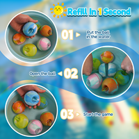 Ballons d'eau en silicone réutilisables ODM OEM, ballons d'eau rechargeables pour enfants, adultes, famille, piscine, plage, jeux d'eau, fête