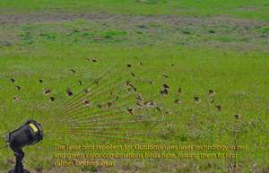 Répulsif électronique pour oiseaux 2024, puissance accrue, chasseur d'oiseaux, répulsif pour animaux, contrôle des chauves-souris, répulsif contre les mouches - Product Image 6