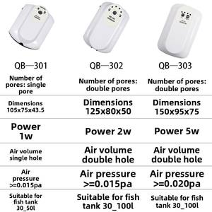 ปั๊มออกซิเจนสำหรับ<span class=keywords><strong>ตู้</strong></span><span class=keywords><strong>ปลา</strong></span> SunSun รุ่น QB-301/QB-303 แบบพกพา ใช้ไฟบ้านได้ ชาร์จผ่าน USB ได้ เงียบพิเศษ - Product Image 4