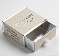 Boîte d'emballage cosmétique médicale professionnelle en carton ondulé recyclable, OEM accepté, faible MOQ pour pilules et masques chirurgicaux