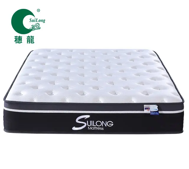 Hybrid King Queen Twin Double Size Waterproof Mattress CoolMax Fabric Gel Memory Foam Pocket Spring Mattresses