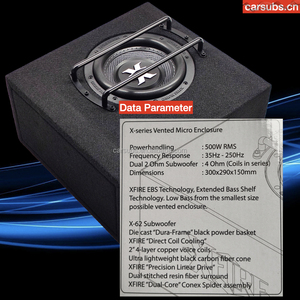 Caja de altavoz Subwoofer pasivo para <span class=keywords><strong>coche</strong></span> de 6 pulgadas portado 500W RMS carcasa de Subwoofer para <span class=keywords><strong>coche</strong></span> 6,5 "para camioneta <span class=keywords><strong>maletero</strong></span> Van - Product Image 3