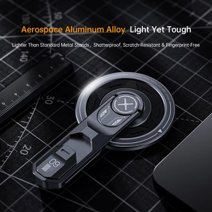 Soporte de escritorio móvil de aleación de aluminio Rotación de 360 ° para soporte de teléfono de descompresión - Product Image 4
